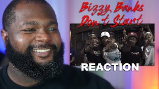 Bizzy Banks - Don't Start pt. 1 (REACTION)