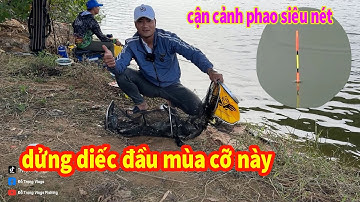 câu cá diếc đầu mùa / cảnh nhip phao cá ăn / điểm câu nắng ko tới đầu mưa ko bị ướt