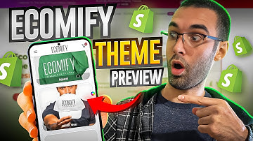 ECOMIFY Theme Preview | Shopify Theme 2024 🔥