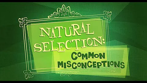 Good Thinking! — Natural Selection: Common Misconceptions