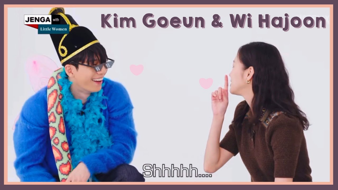 Kim Goeun (김고은) and Wi Hajoon (위하준) with cute chemistry in behind the scene | Little Women (작은 아씨들)