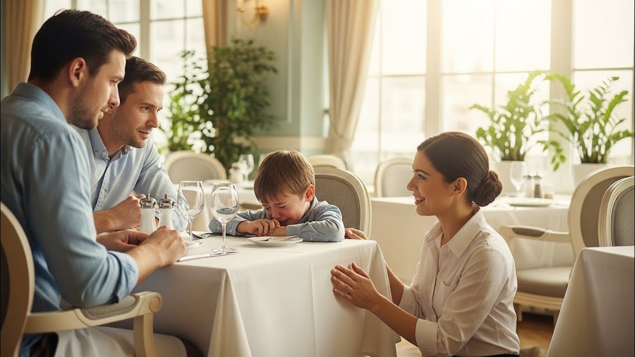 Сын миллиардера плакал в ресторане — слова официантки изменили его жизнь