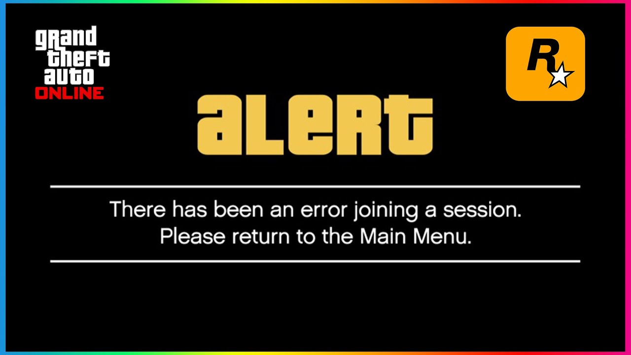 その他 The Assailant - I'll Give You Something ALERT⚠ There Has Been an Error joing a GTA Online Session