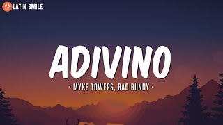 Myke Towers, Bad Bunny - ADIVINO (Letra)