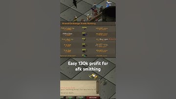 EASY money while smithing #osrs #moneymakingosrs #runescape #fyp #smithingguide #subscribe