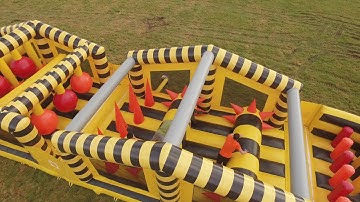 THE WORLDS LONGEST INFLATABLE (OVER 1000FT) - THE LABYRINTH CHALLENGE