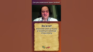 Can you understand Upper Sorbian? | #2