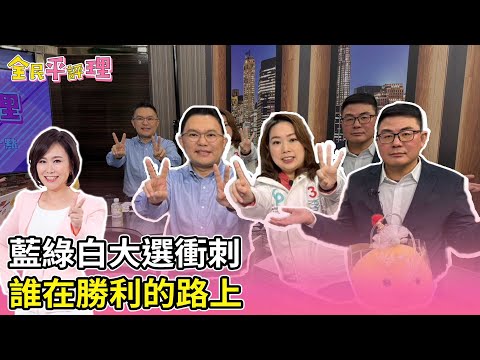 【全民平評理】藍綠白大選衝刺誰在勝利的路上 EP.142 張斯綱 、李有宜、黃揚明(剝雞)