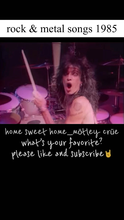 Rock & metal songs 1985 | Motley Crue, ac/dc, slayer, kiss… #80s