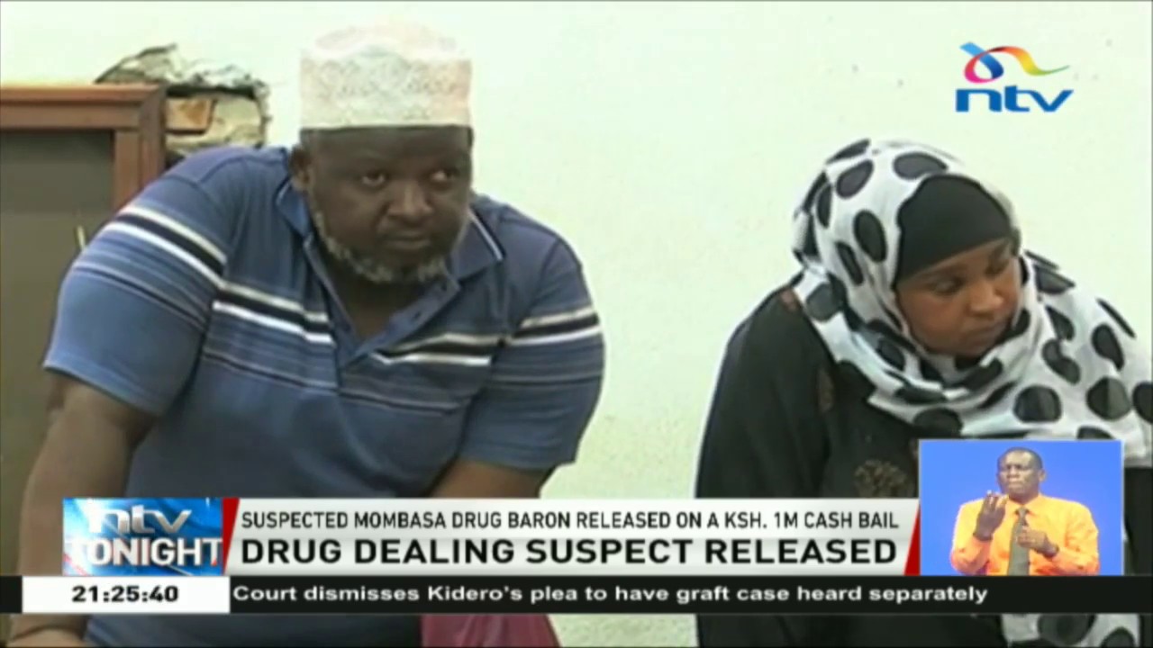Suspected Mombasa drug baron released on Sh 1M cash bail