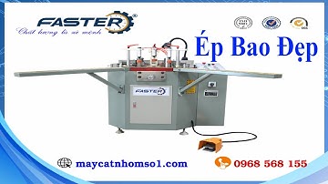 Máy ép góc nhôm xingfa || Thế hệ mới tự động chỉnh lưỡi gà