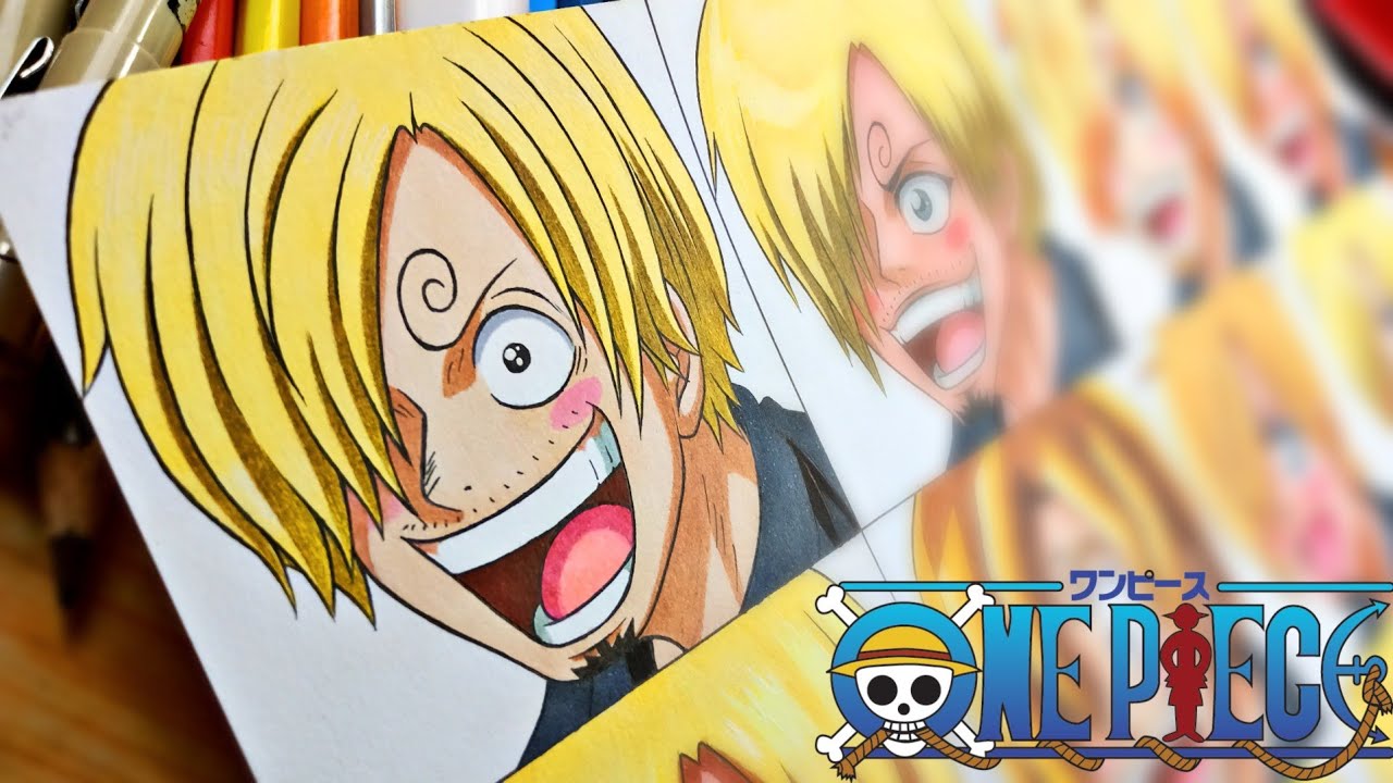 Drawing SANJI in 12 different anime styles - YouTube