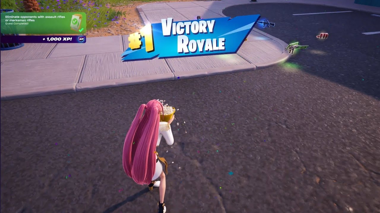 Fortnite Chapter 7: Zero Build Solo vs Squads (bots)