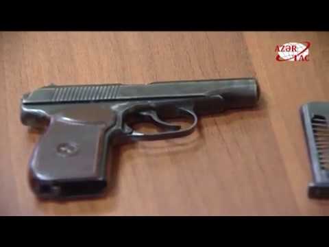 Bakıda qanunsuz “Makarov” markalı tapança gəzdirən şəxs saxlanılıb