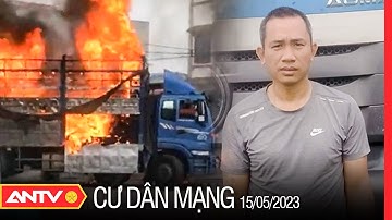 Tài xế lái xe đang bốc cháy khỏi khu đông dân cư: Một tấm gương sáng đáng trân trọng | ANTV