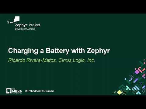 Charging a Battery with Zephyr - Ricardo Rivera-Matos, Cirrus Logic, Inc. Episode cover