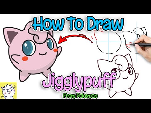 How To Draw Jigglypuff Step by Step Drawing Guide by Dawn  DragoArt
