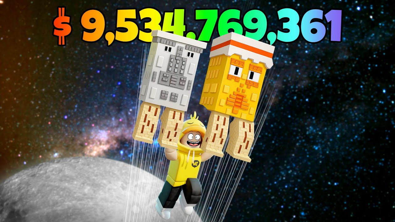 LOMPAT!! Melompat Ke Angkasa Bersama BRAINROT Terkuat!! - Roblox Brainrot Jumping