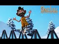 Oko lele  snowboard rail  special episode  new  episodes collection  cgi animated short