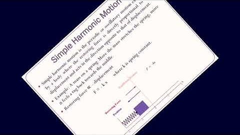 SJEC Lectures: Engineering Physics - Oscillations and Waves - 1