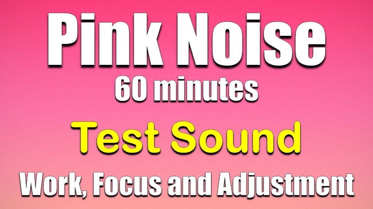 Pure Pink Noise - YouTube