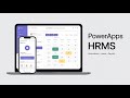 HR Automation System for Small Companies (Full Demo) in PowerApps | Attendance, Leave &amp; Payslip