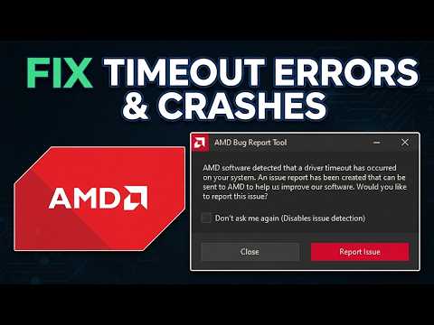 AMD TIMEOUT ERROR FIX..