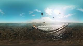 Kite Surf in 360 in Khizi district