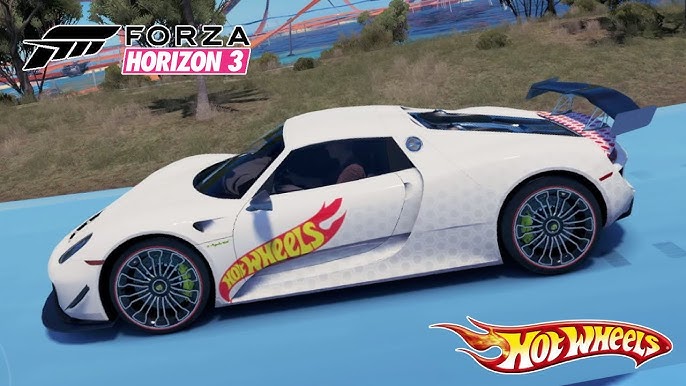 Hot Wheels Corrida com Carro Pagani Zonda R S2 - Forza Horizon 3 PC 