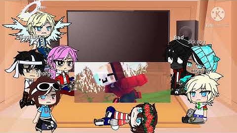 Mcyt reacts to Sapnap vs Nightmare // link in description ⚠️//