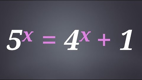 The nice idea for this problem | Exponential Equation | algebra | Math Olympiad Questions Solutions
