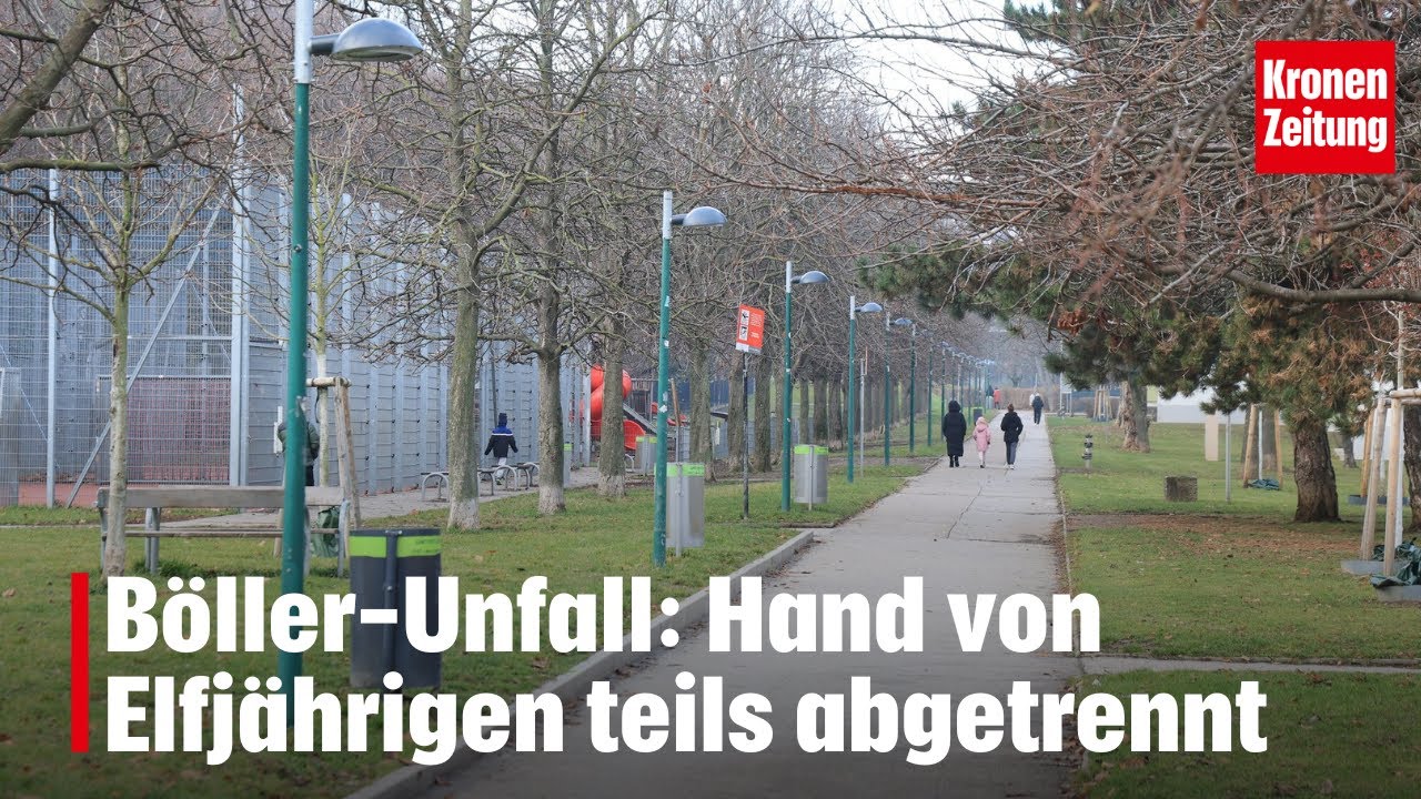 Böller-Unfall: Elfjähriger schwer verletzt – Hand teils abgetrennt | krone.tv NEWS