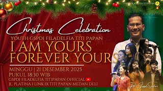 Siaran Langsung | Natal Youth - Minggu, 21 Desember 2025 (GSPDI Filadelfia - Titi Papan)