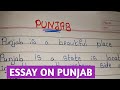 Essay on punjab 15 lines on punjab punjab state essay in english  about punjab state