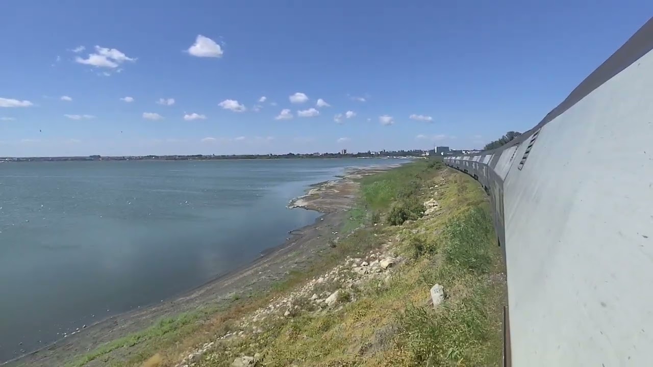 Eforie Nord - Eforie Sud din tren . 2025 