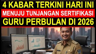Download Lagu Breaking news kabar terbaru validasi info GTK tunjangan sertifikasi guru perbulan tahun 2026 MP3