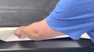 STEP ONE - Repairing Bed Sagging in Sleep Number® Beds with Canvas Reinforced Mattress Covers