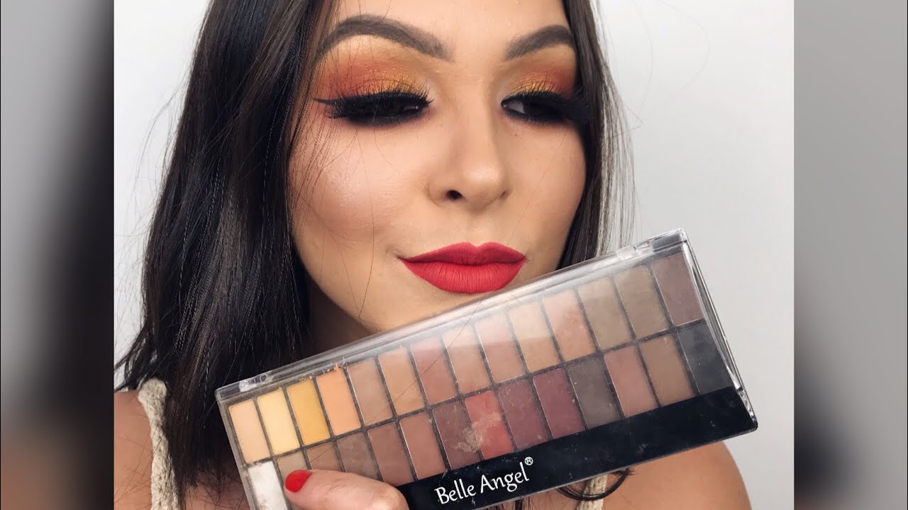 MAQUIAGEM COLORIDA PARA RÉVEILLON COM BELLE ANGEL 28 CORES