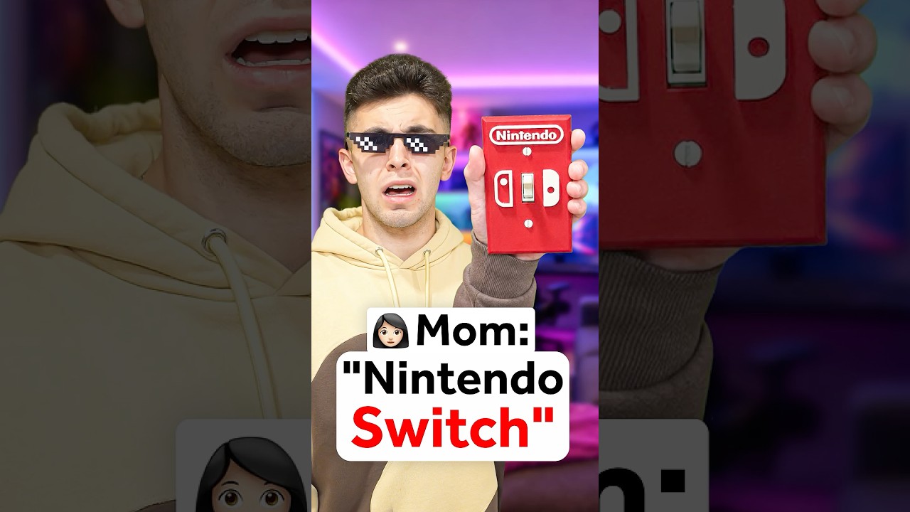 Mom Buys The Wrong Nintendo Gift!