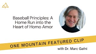 Baseball Principles: A Home Run into the Heart of Homo Amor #marcgafni