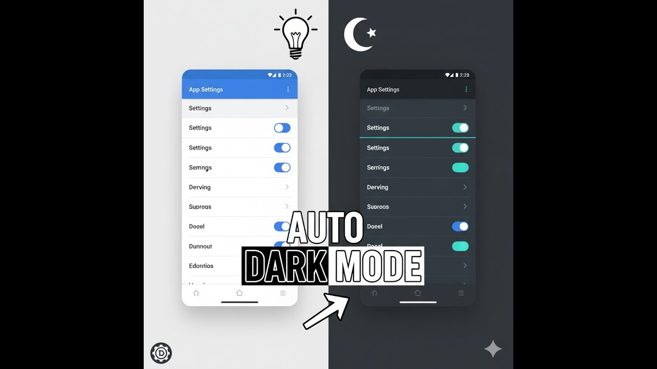 How to Make Your Android App Follow System Theme | Dark & Light Mode in ...