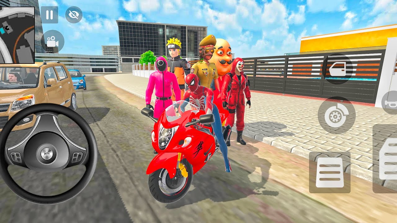 Indian Thrift Auto Game Update | Spiderman 🕷️ & Ironman 🤖 Rich Life 💸 Monster Cars 💥 + New 