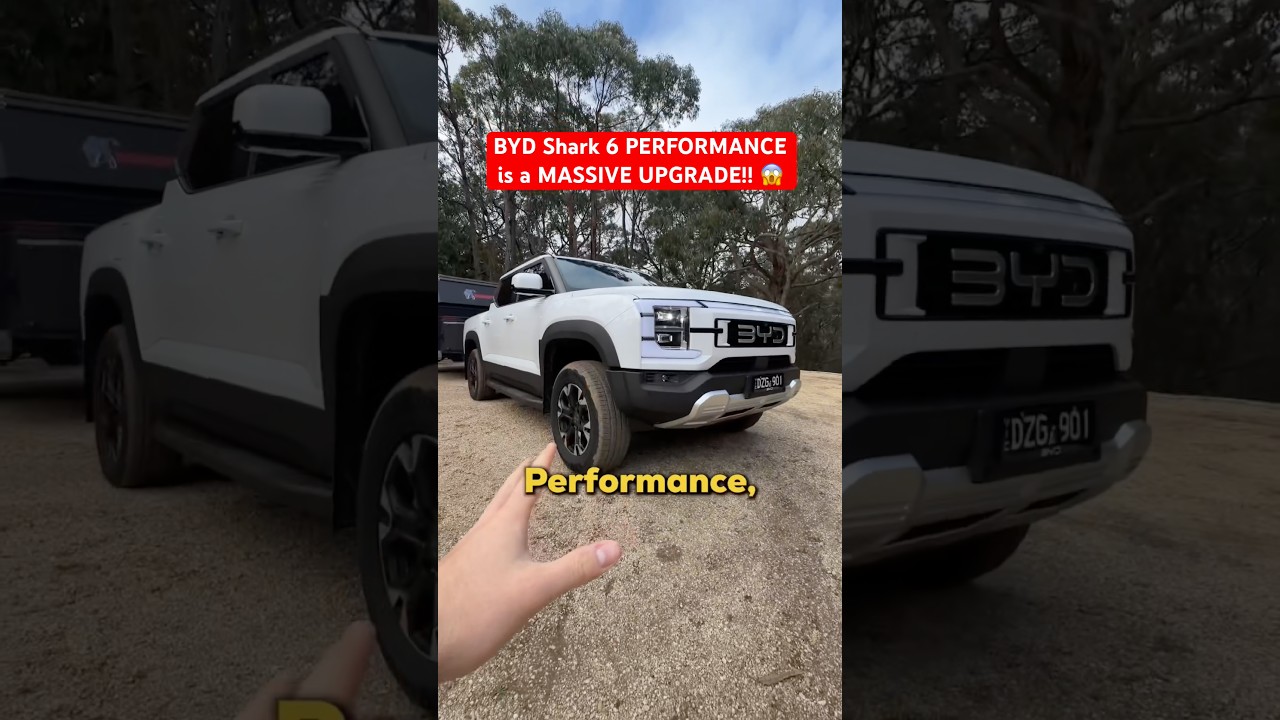 BYD SHARK 6 PERFORMANCE CAN FINALLY GO OFF ROAD… 🤯