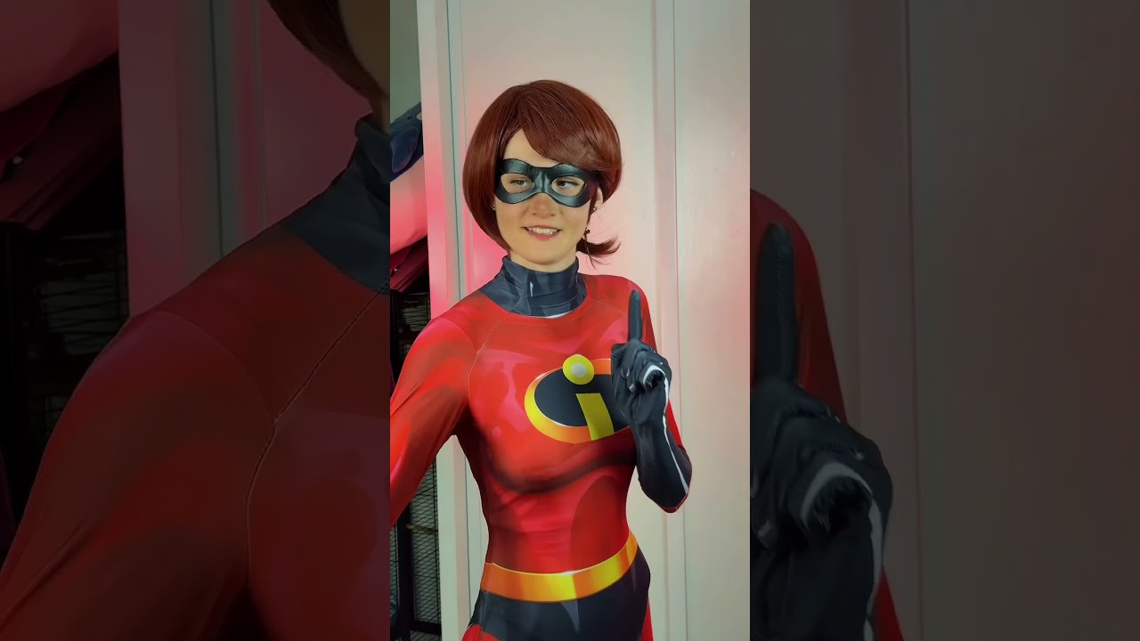 Elastigirl cosplay mais un peu cassé 🤷‍♀️