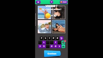 Pic The Word - Level 31 Walkthrough - Find The Common Word Answers