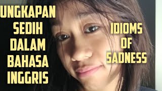 UNGKAPAN UNIK DALAM BAHASA INGGRIS| IDIOMS OF SADNESS