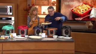 CooksEssentials 6 qt. Round Digital Stainless Steel Pressure Cooker with Jennifer Coffey