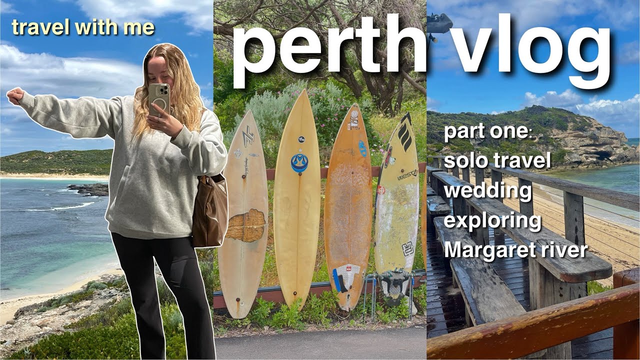 Впервые еду в ПЕРТ в одиночку! Река Маргарет, свадьба, исследования, пляжи!