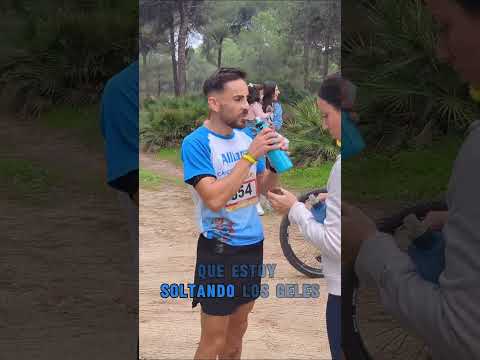 46 kilometros corriendo y aun quedan otros tantos, como en un avituallamiento en una ultra?