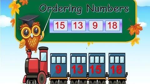 Ordering Numbers / Grade 1 Math / Numbers Magic / Edu World by Amna ubaid